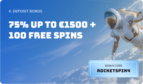 Rocketspin Casino Fourth Deposit Bonus